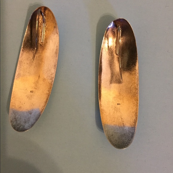 VINTAGE STERLING SILVER EARRINGS- GUC - Picture 5 of 5